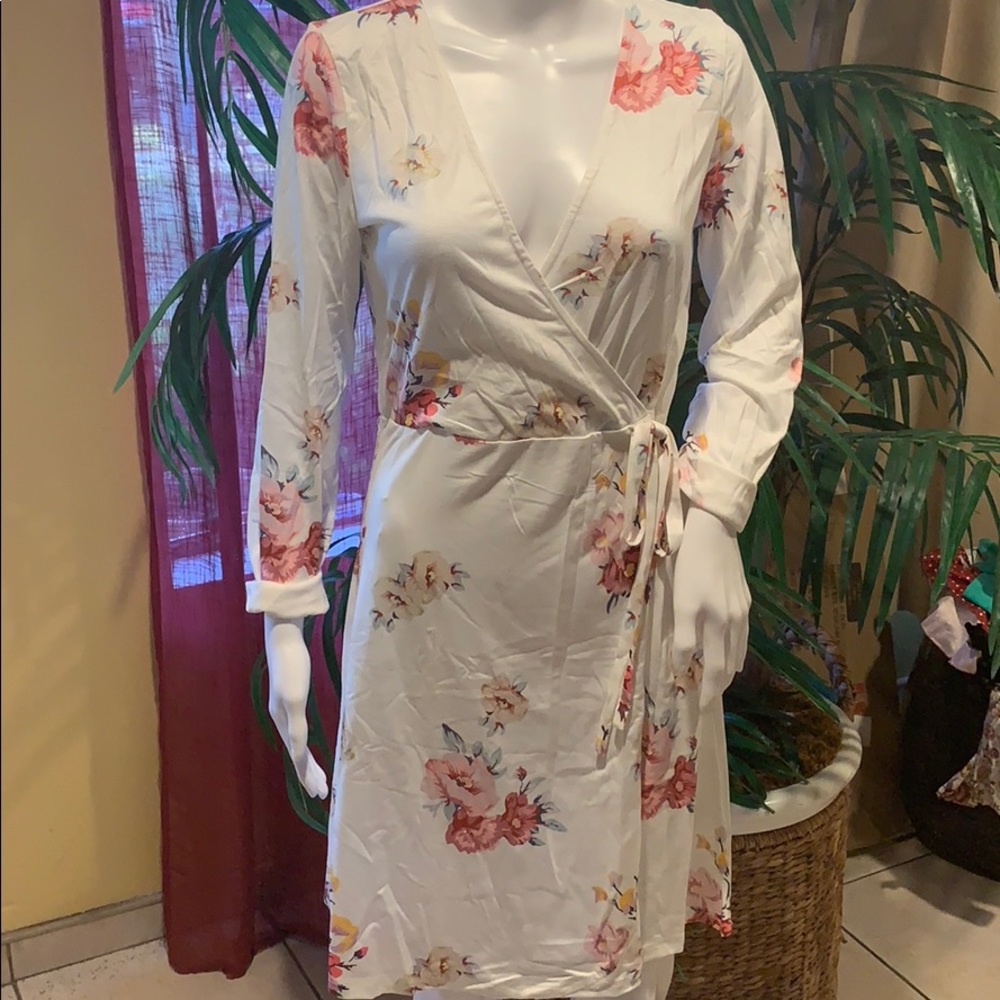 Long Sleeve Floral Dress